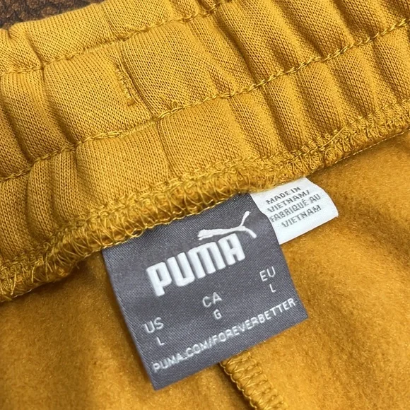 Brand New Puma SE Badge Sweat Pants Short Color: Amber Super Soft & comfortable! - Picture 7 of 10